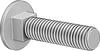 Picture of 1/4in-20, 1-in Carriage Bolt