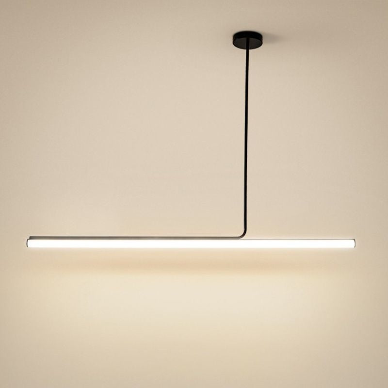 Modern Ceiling Light Fixture  Black Led Minimalist Ceiling Lamps For  Kitchen Island Dining Room