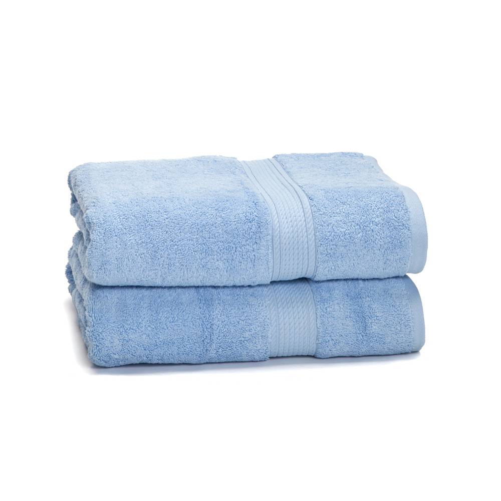 900 GSM 2-Piece Long Staple Combed Cotton Bath Towel Set