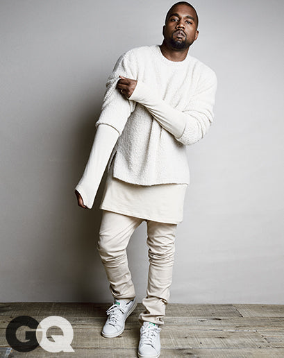 Kanye West for GQ Magazine August 2014 shot by Patrick Demarchelier4