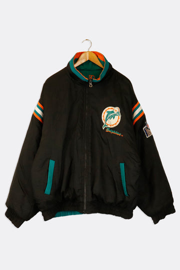 vintage miami dolphins starter jacket (Reversible)￼