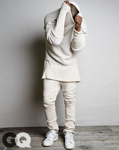 Kanye West for GQ Magazine August 2014 shot by Patrick Demarchelier3