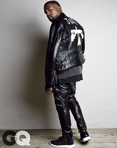 Kanye West for GQ Magazine August 2014 shot by Patrick Demarchelier5