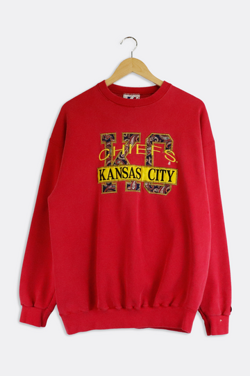 Vintage NFL Kansas City Chiefs Football Tradition Sweatshirt Sz M – F As In  Frank Vintage