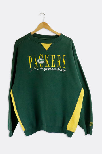 Vintage NFL Green Bay Packers Crewneck Sweatshirt Sz L – F As In