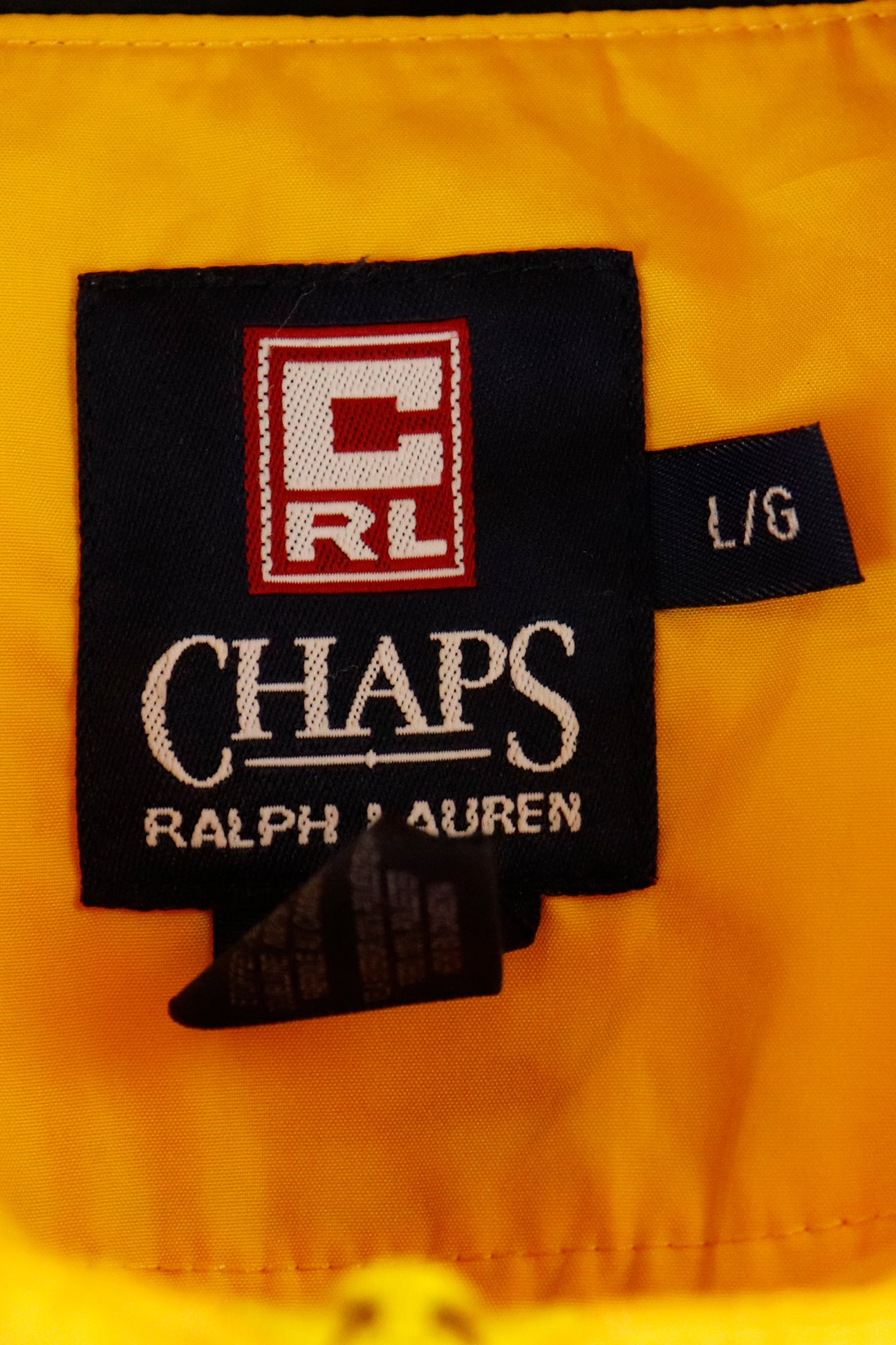 Vintage Chaps Ralph Lauren Zip Up Windbreaker Jacket Sz L – F As In Frank  Vintage