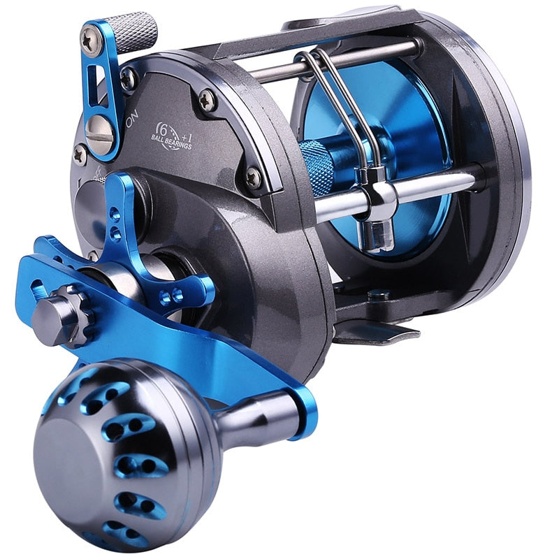 Sougayilang Rolling Reel Saltwater Level Wind Reels 40Lb Drag