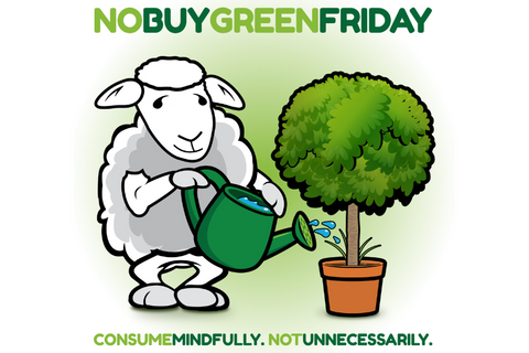 No Buy Green Friday graphic