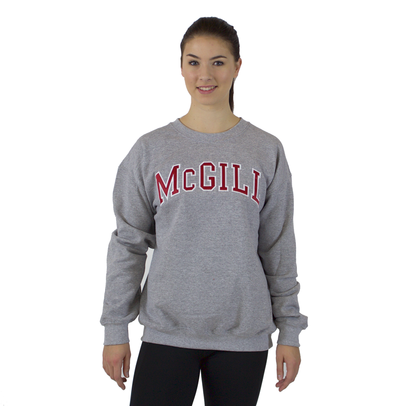 Crewneck with McGill Two-Tone