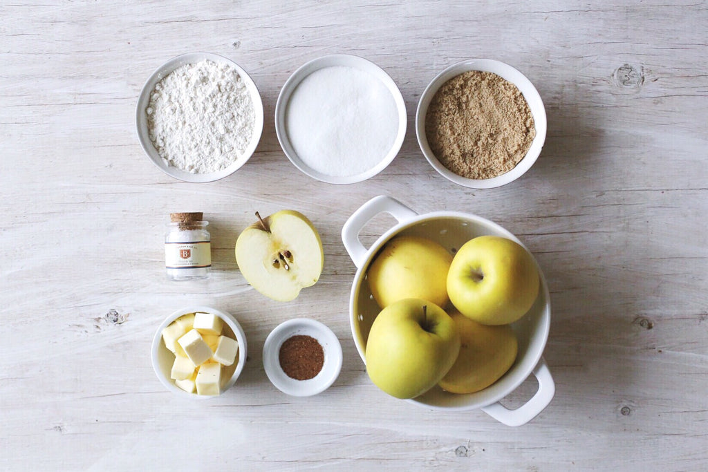 Salted Caramel Apple Pie with Bitterman's Fleur de Sel