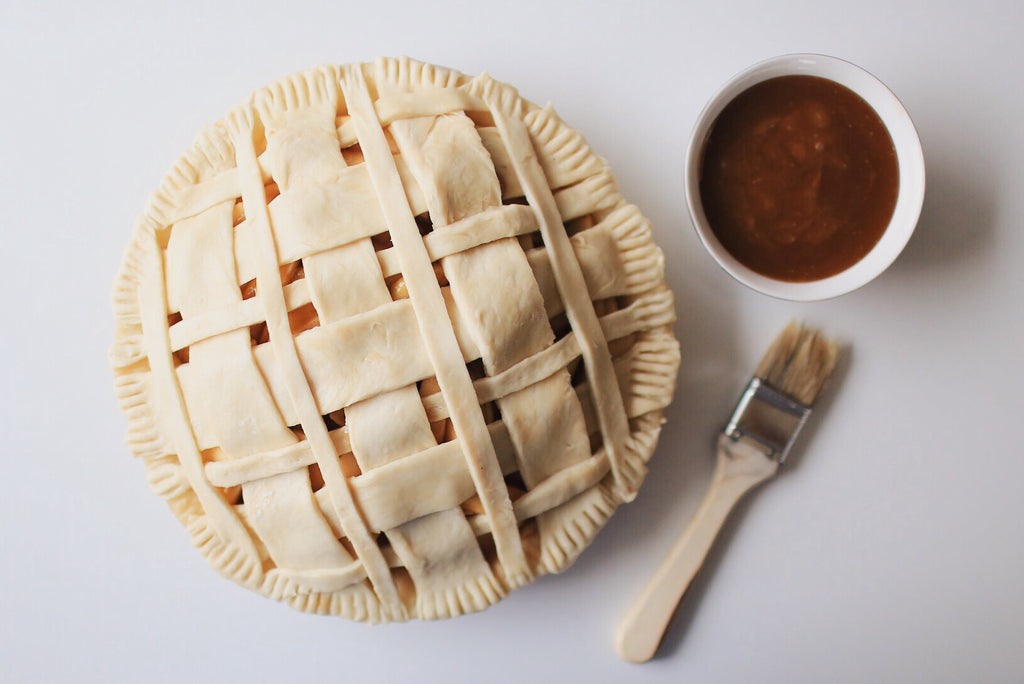 Salted Caramel Apple Pie with Bitterman's Fleur de Sel