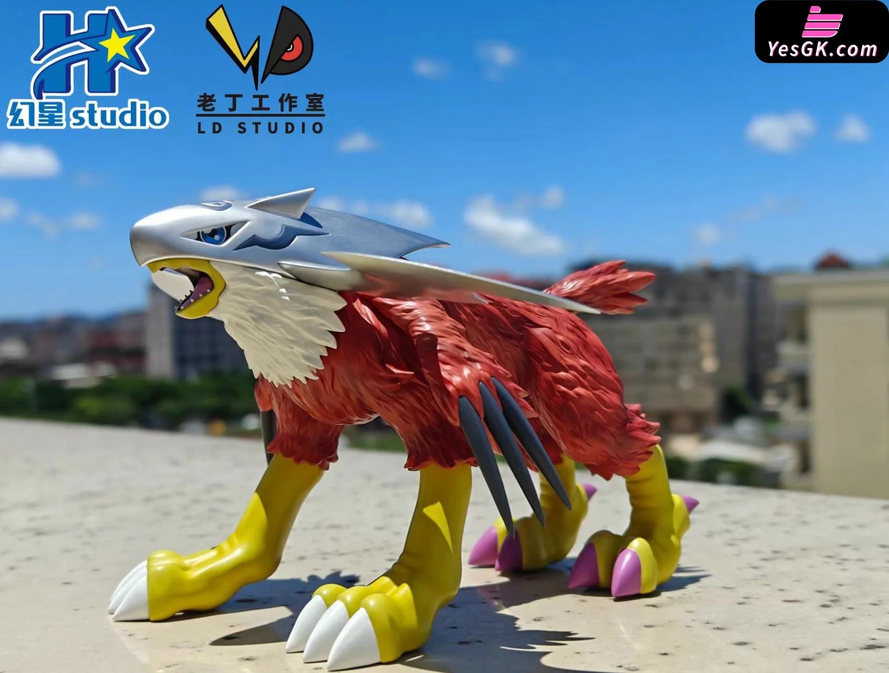 Digimon 02 Resonate Series #5 Holsmon Statue - Huan Xing Studio [In-Stock]