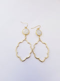 Earrings 14K Gold Filled and Moonstone