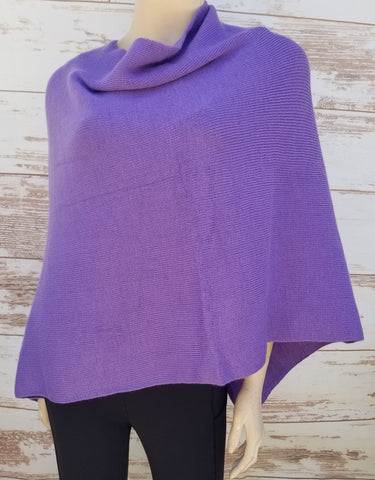 Fine Crafted Asymetrical Lightweight Alpaca Poncho – Karim Collection
