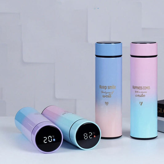 500ML Smart Mini Thermos Water Bottle