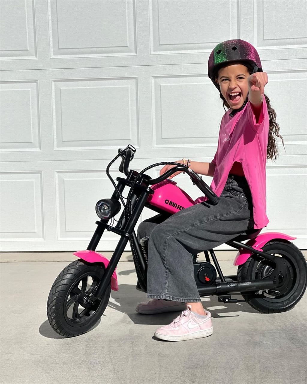 Pink Motorcycle For Kids | HYPER GOGO