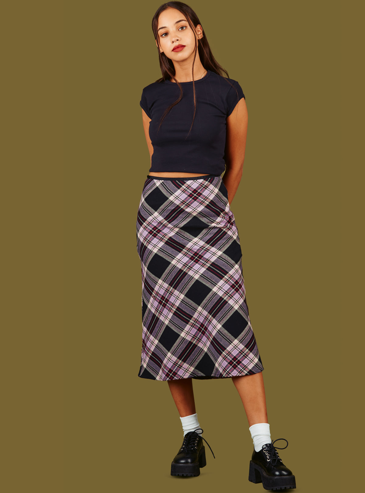 midi skirt