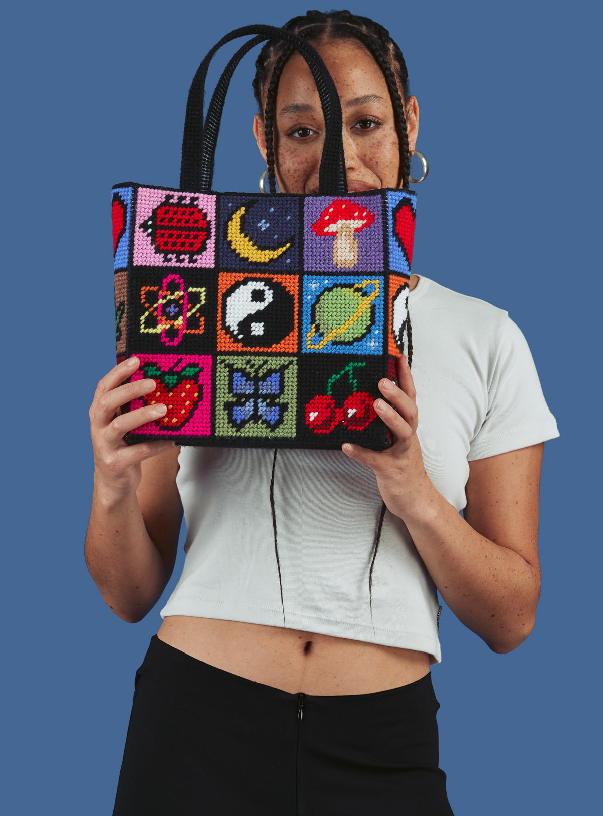 Rainbow Crochet Bag – Tristar Boutique