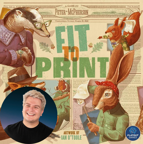 Fit to Print game box with Ilya's face