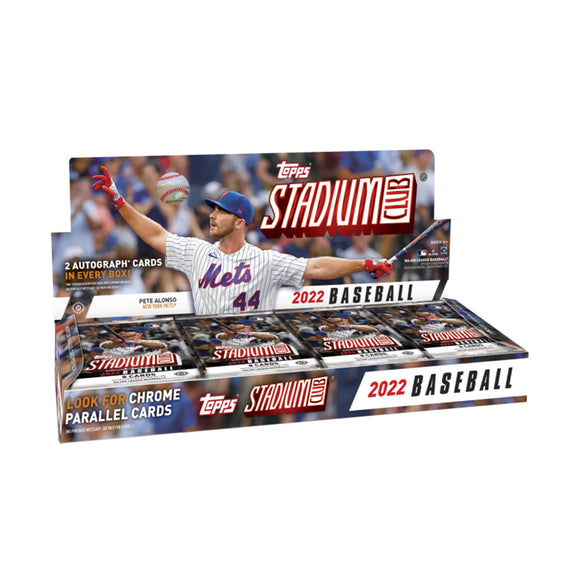 2022 Topps Stadium Club Baseball Hobby Box DM Sports