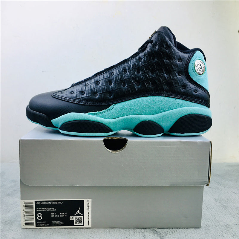 NIKE Air Jordan 13 AJ13 Sport Shoes 隆掳Island Green隆卤