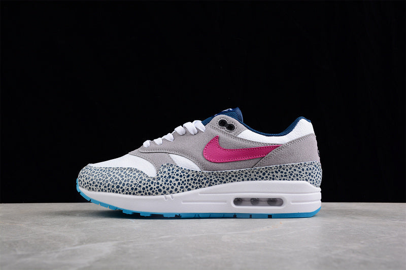 Nike Air Max 1 DV3027-002 Grey Pink Running Shoes Sneaker Morech