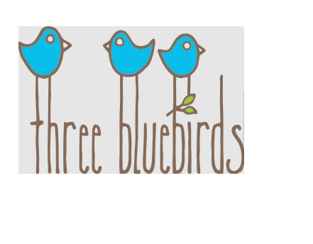 Three Bluebirds Swedish Dishcloth – Sister Collective