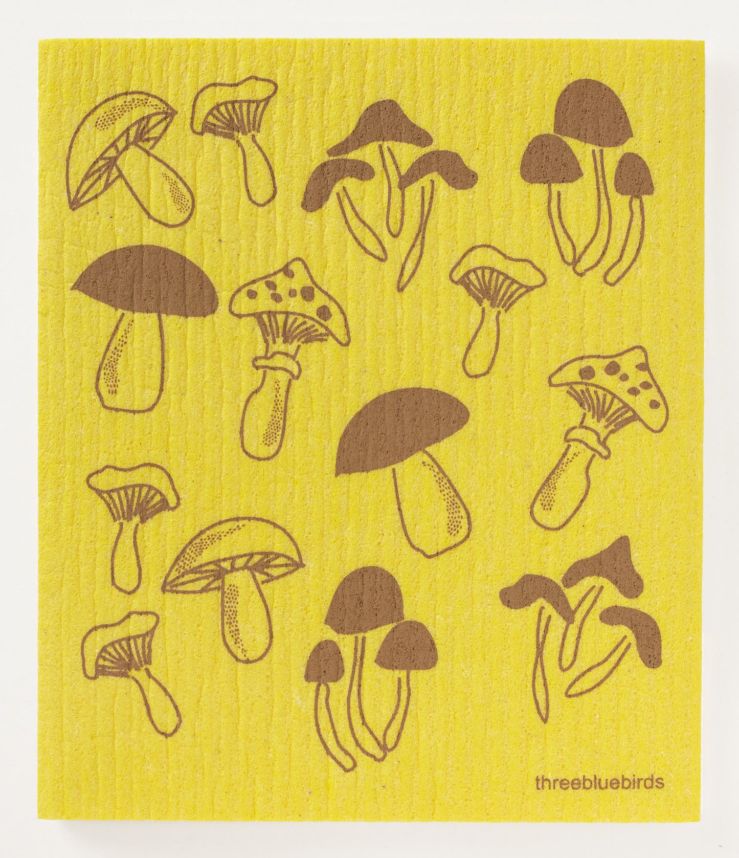 Totally Toadstools Swedish Sponge Cloth - Spellbinders Paper Arts