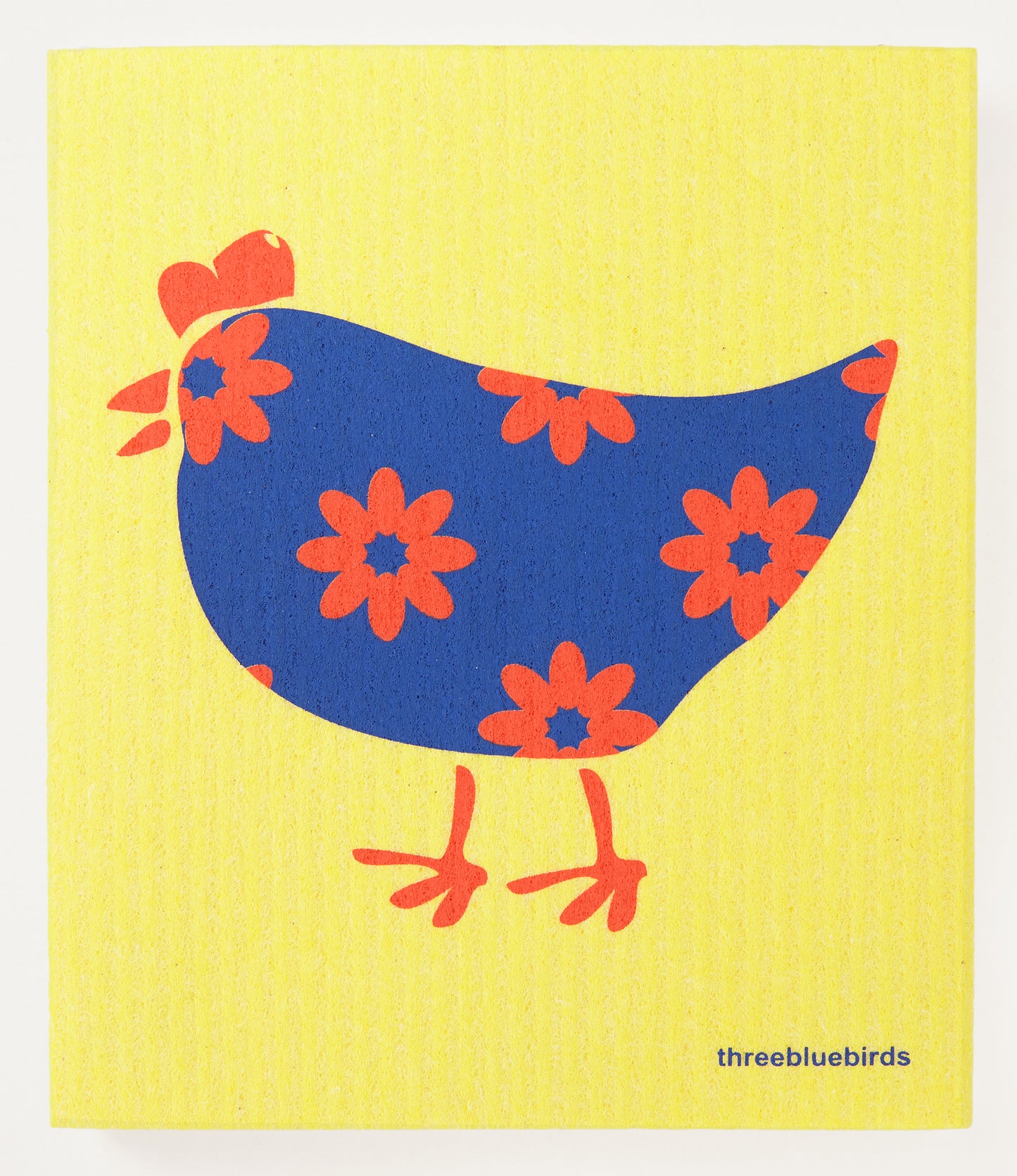Folk Art Blue Partridge Pattern Magnetic Fridge Skin Part of Our Scandia  Collection FREE SHIPPING 