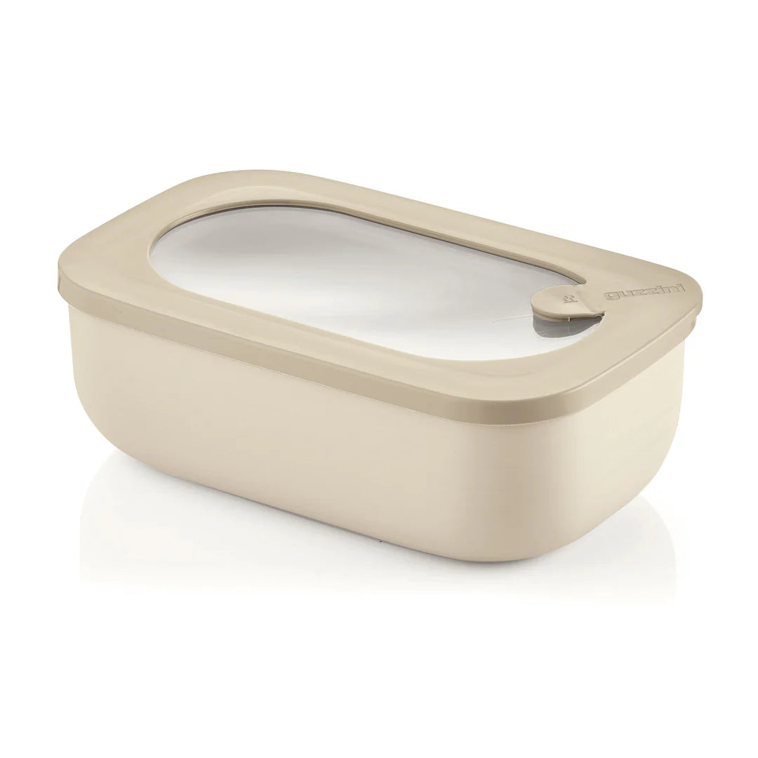 Guzzini STORE&MORE Rectangular Leak-Proof Fridge/Freezer/Microwave Container Clay