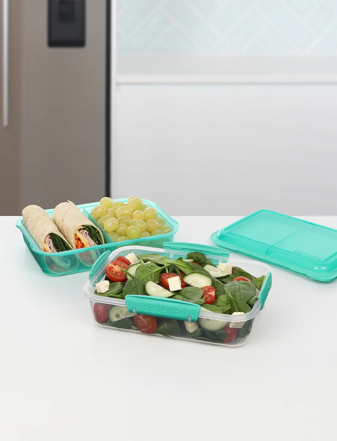 Sistema® To Go Snack Attack Duo Food Container, 32.9 oz - Food 4 Less