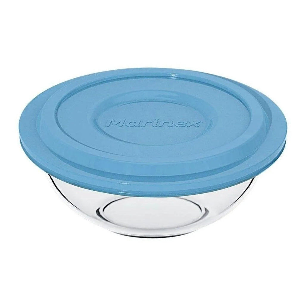 Marinex square baking dish with plastic lid, 1.1L(assorted colors)