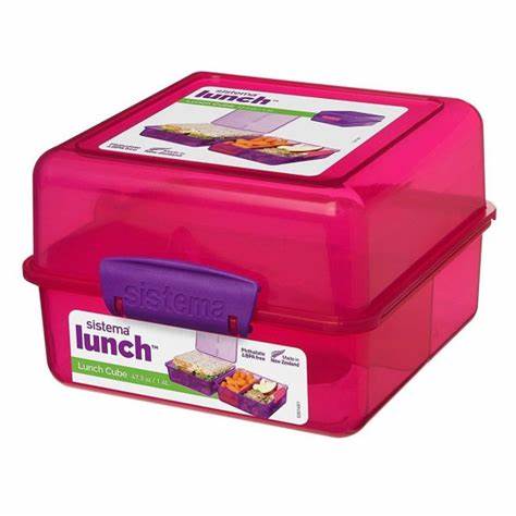 Sistema® To Go™ Stackable Square Lunch Box, 1 ct - Kroger