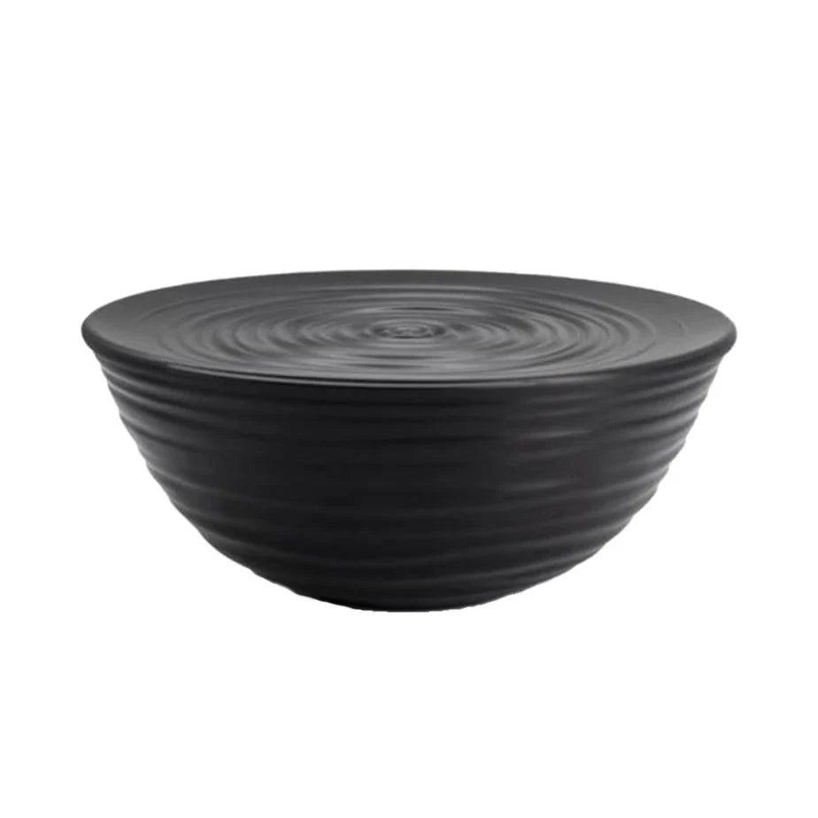Guzzini L Bowl With Lid Black
