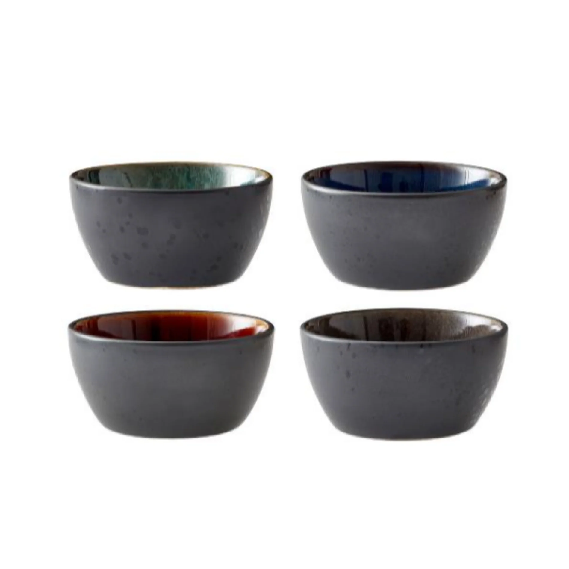 Bitz Living Bowl 12 cm 4 Pcs Black Ass Bitz