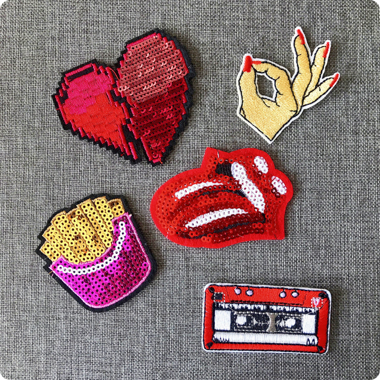 sequin embroidery