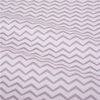 Chevron - grey monochrome mm stripes cotton fabric W:160cm FQ2102-08