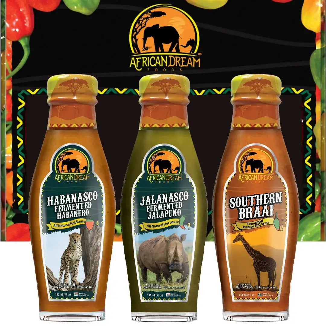 Fermented Hot Sauces - Variety 3-Pack