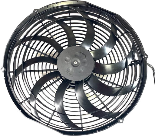 SPAL 30102056 14 12 Volt Pusher Fan High Performance ; Curved Blade — EDS  Parts