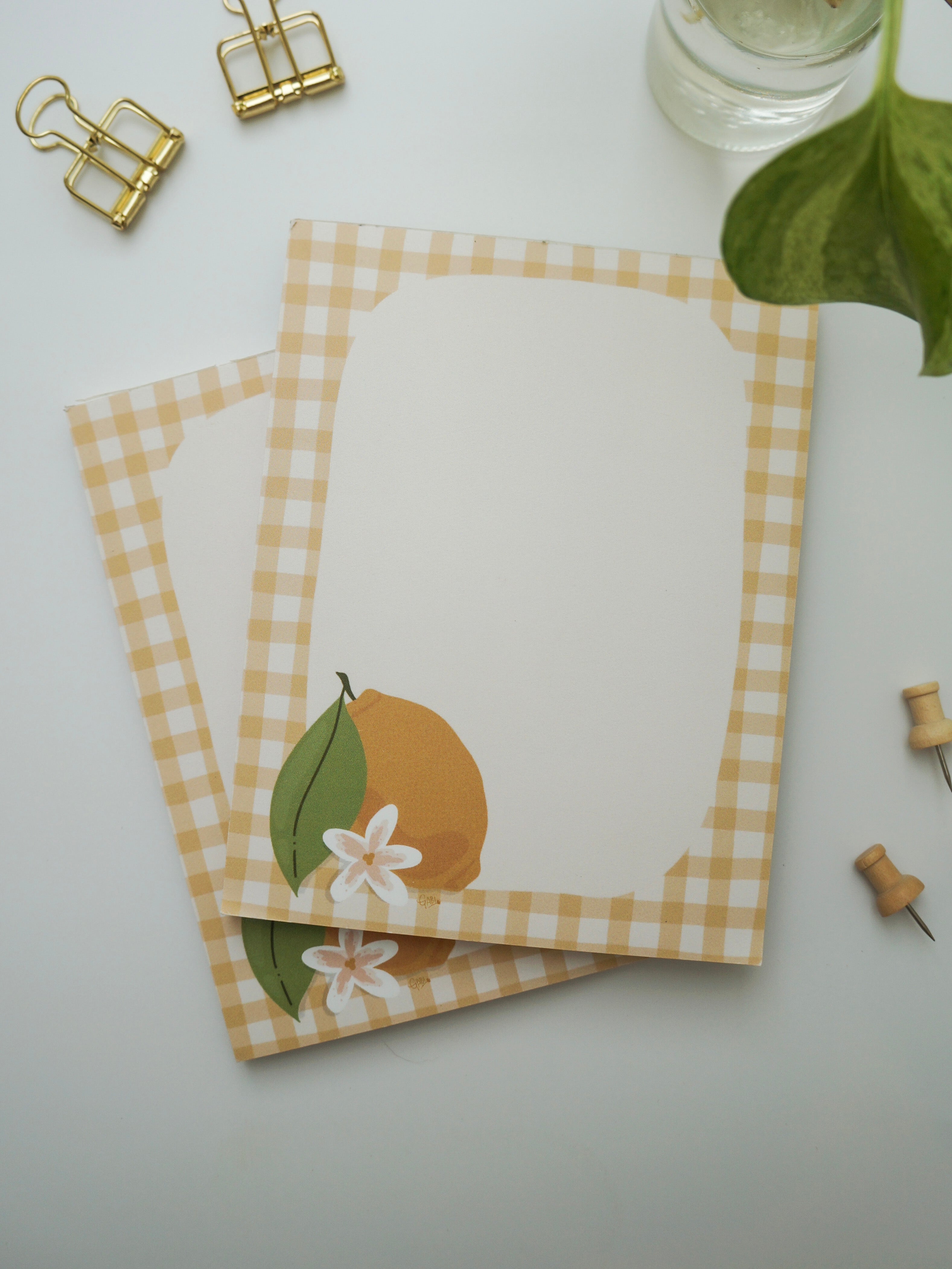 Lemons Notepad - Midsize