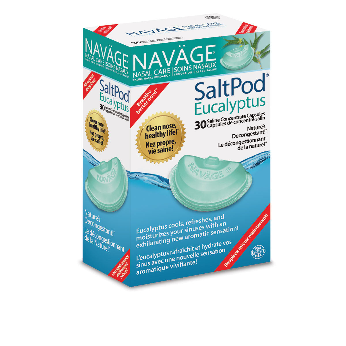 Navage SaltPod Original 30-Packs | Nature's Decongestant