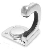 Stainless steel 30 degree rod holder with cap – Replacement Boat Parts