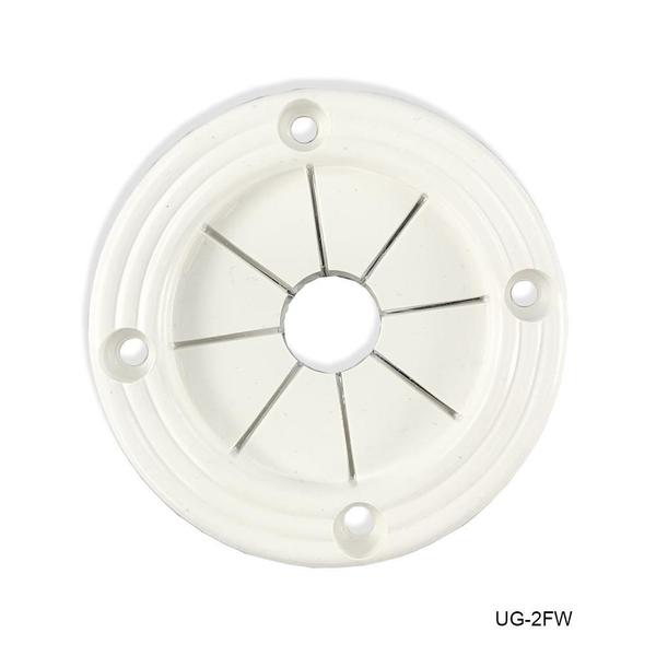 Large white round TH rod holder – Replacement Boat Parts