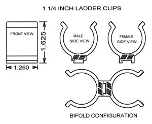 114 ladder clip