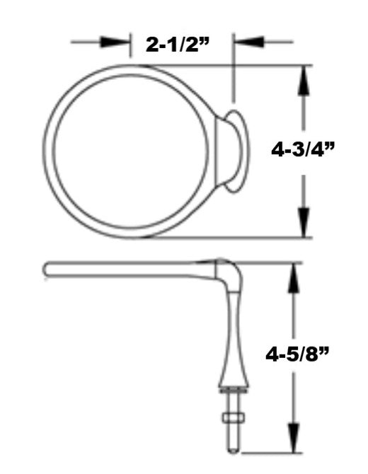 single stud mount drink holder