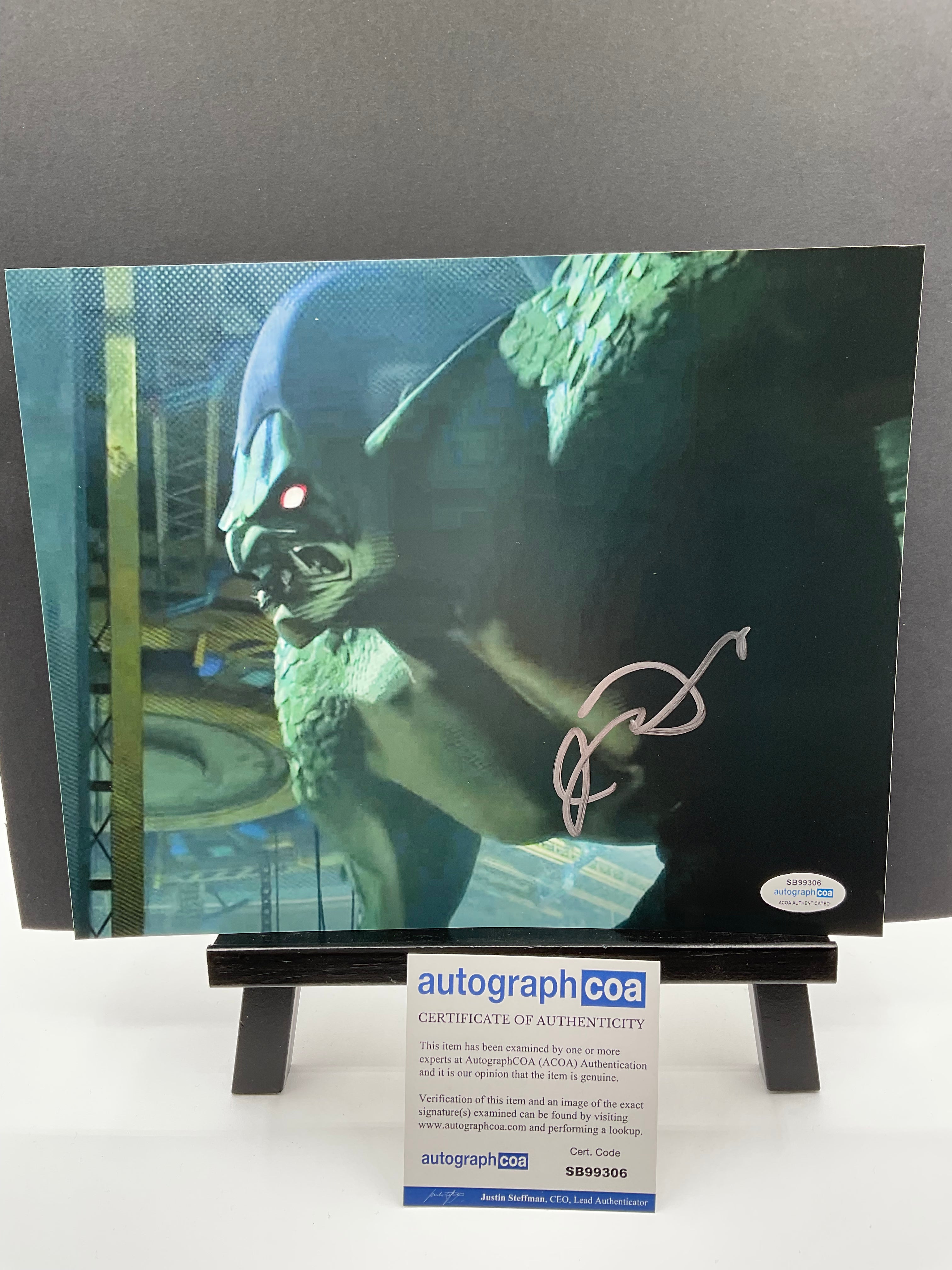 Jorma Taccone Spider-Man Into the Spider-Verse signed 8x10 ACOA Animated