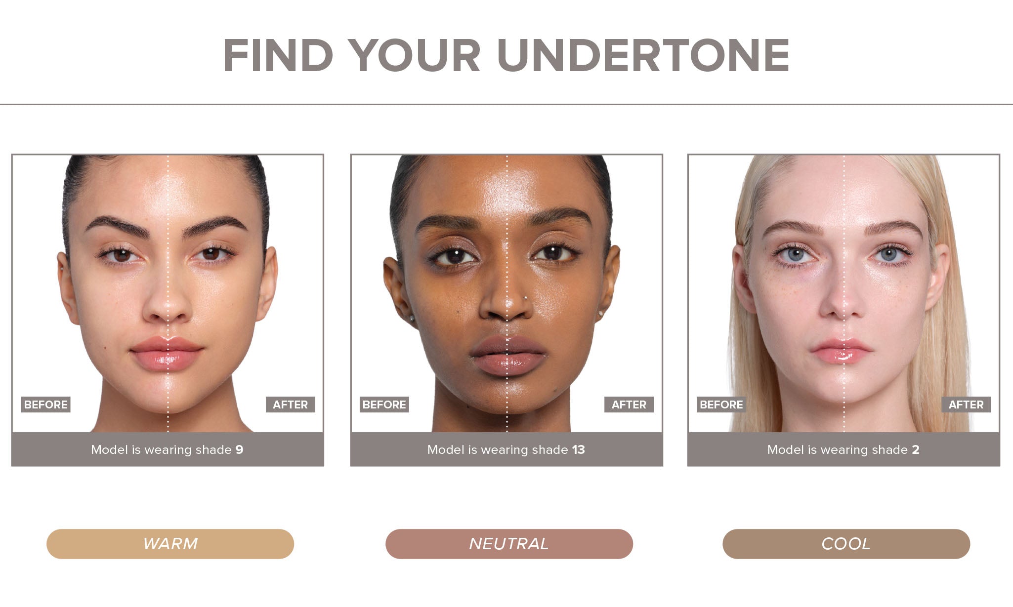 Beauty Balm - Find Your Undertone: Warm, Neutral, Cool