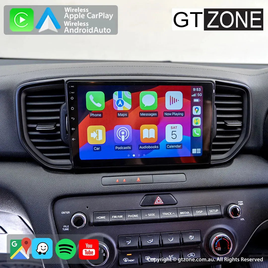 Kia Sportage Year 2015-2018 apple carplay and android auto head unit