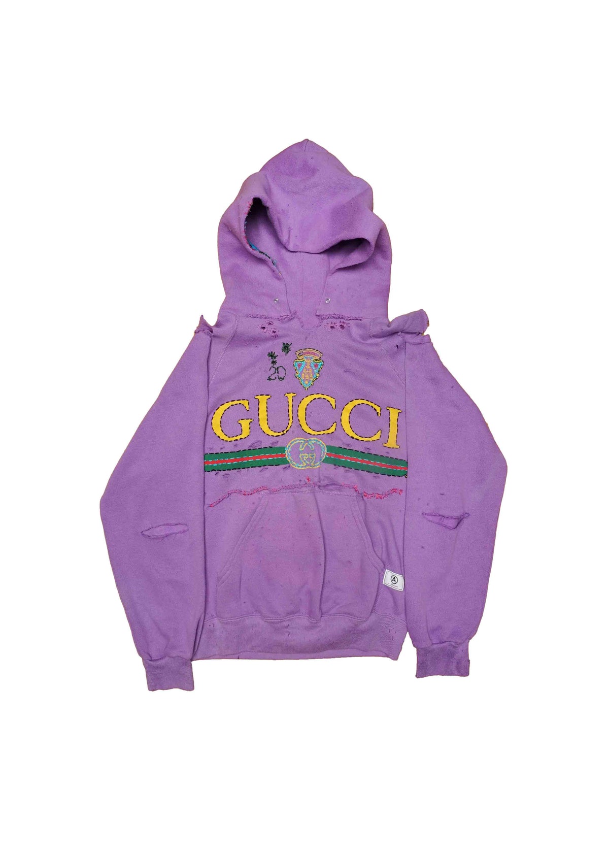 GUCCI// PURPLE HOODIE | U.S. ALTERATION