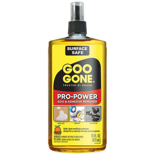 Goo Gone Pro-Power Goo & Adhesive Remover, 8 oz